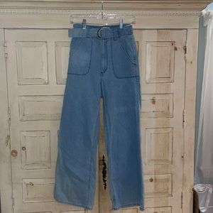 Wrangler wide leg jeans